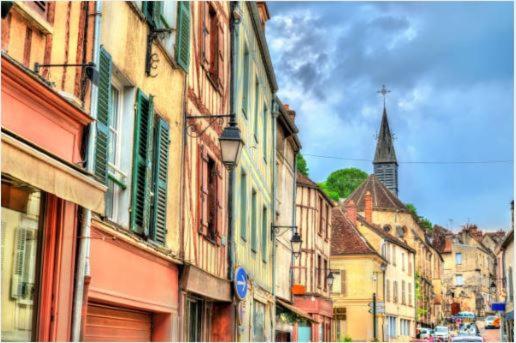 Le Gite Entre Val Et Rose Provins Exterior foto